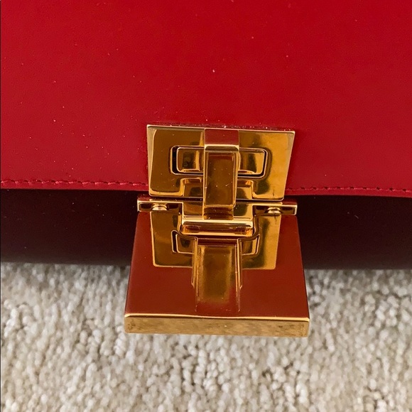 Brand New Celine Trapeze Discontinued Red/Beige - Picture 6 of 12